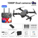 Professional Drone E88 4k wide-angle HD camera WiFi fpv height Hold Foldable RC quadrotor helicopter Camera-free children's toys