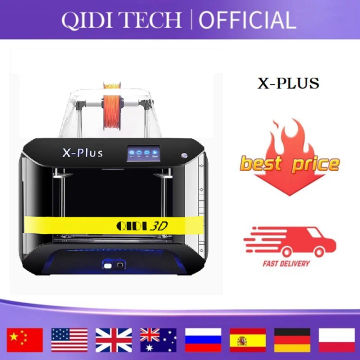 QIDI TECH 3D Printer X-Plus Two Sets Of Extruder WiFi Function High Precision Industrial Grade 3D Printing Large Size 27*20*20