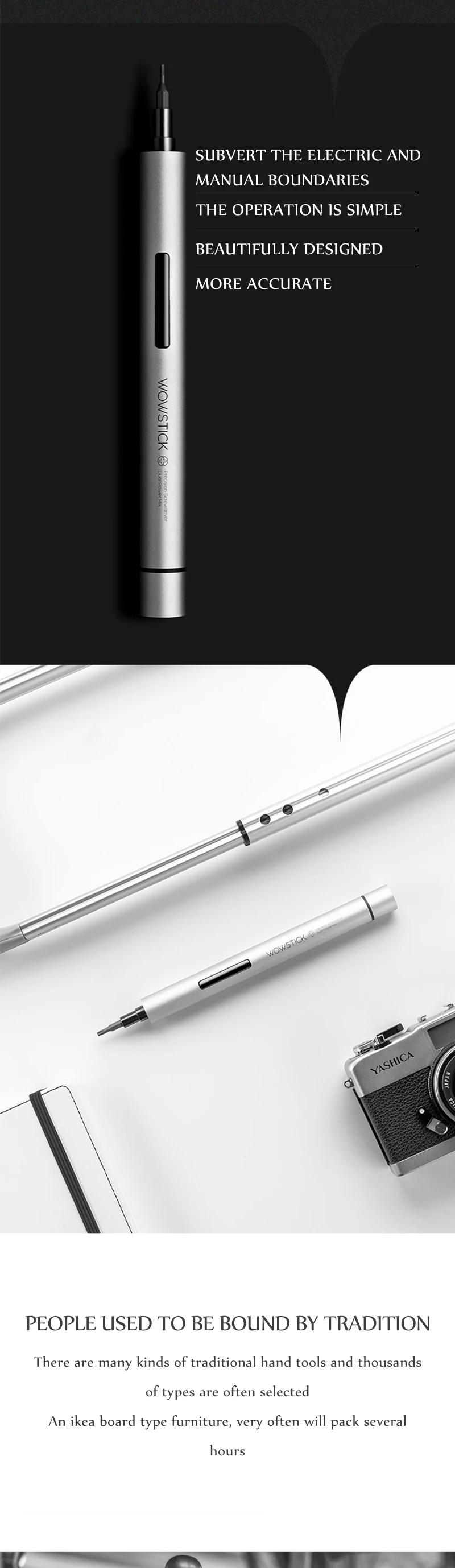 Description Picture 5 of itemIconic Brand WOWSTICK 1F+ 69 in Electric Screwdriver Cordless Lithium-ion Charge LED Power Screwdriver Home Repair Tool Set