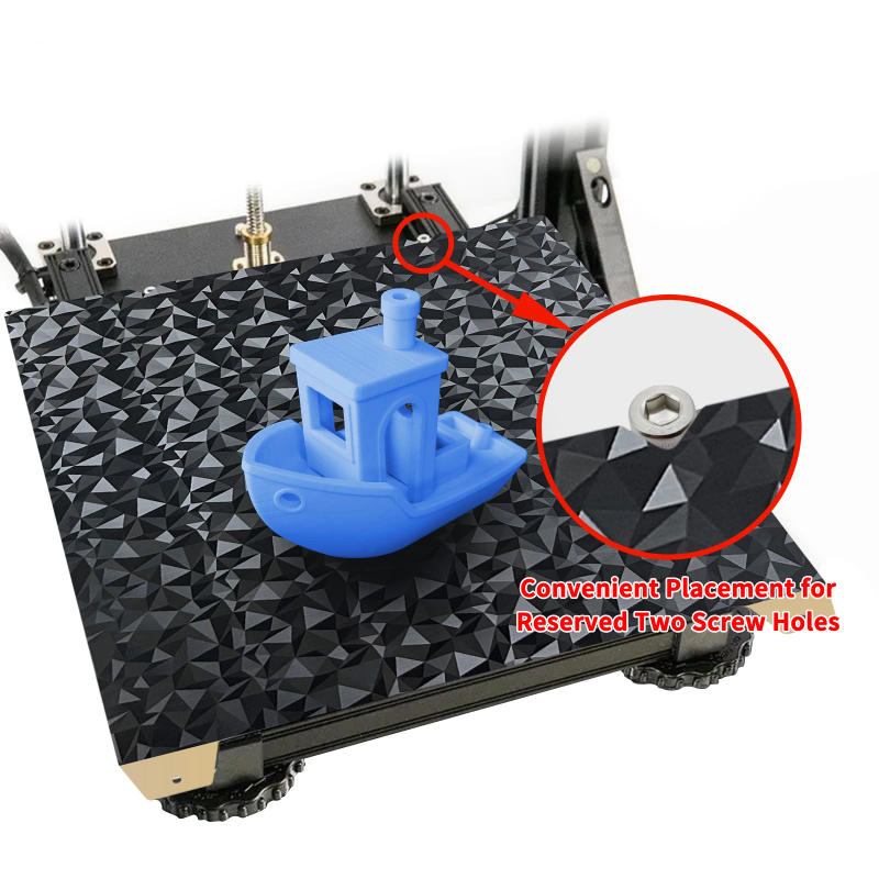 Description Picture 6 of item235x235 K1 Build Plate Magnetic PEO PET PEY Steel Sheet For Creality K1 PEO PET Plate Double Sided PEY Sheet pei for Ender 3 S1