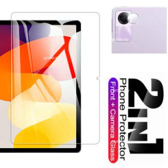 Front Tempered Glass +Camera Lens film For Xiaomi Redmi Pad SE 11