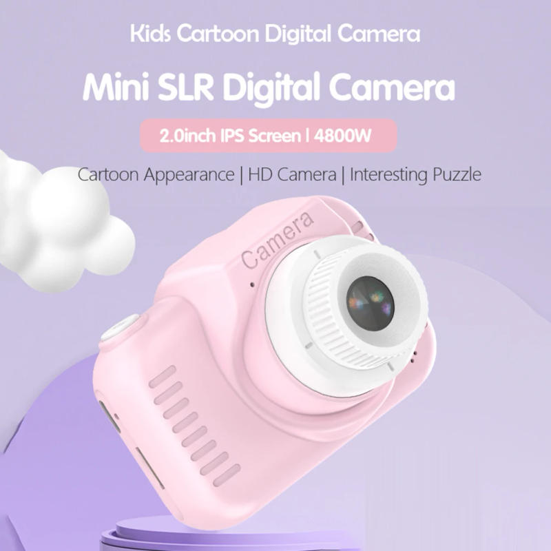 Description Picture 3 of itemChildren's Digital Camera Multifunctional Camera 2 Inch HD IPS Screen USB Charging with Lanyard Portable Toddler Camera Kids Toy
