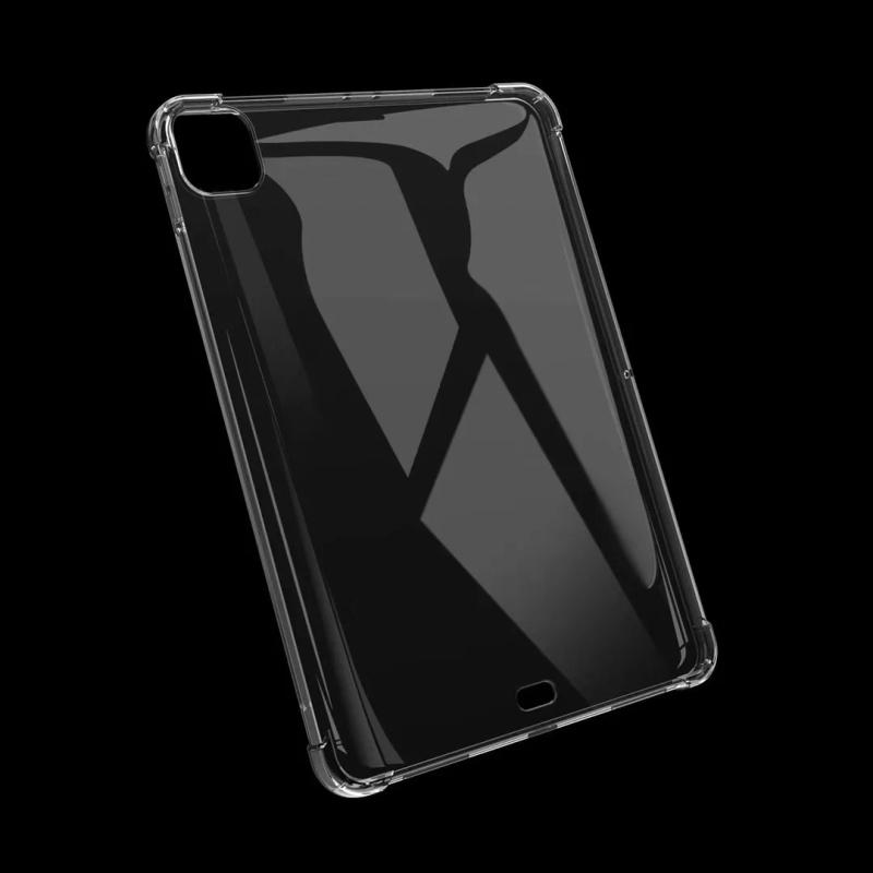 Description Picture 4 of itemTPU Clear Case For iPad Pro 12.9 Case Silicone Transparent Ultra Thin Cover ipad pro 12 9 2021 2020 2018 2022 Coque Accessories