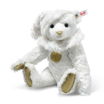 White Christmas Musical Teddy Bear, 12 Inches, EAN 007293
