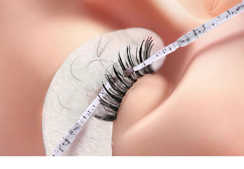 Description Picture 2 of item50Pcs Micro Brushes  50Pcs Eyelash Brushes Disposable Applicators Mascara Wands Spoolie Cosmetics Lash Extension Makeup Tools