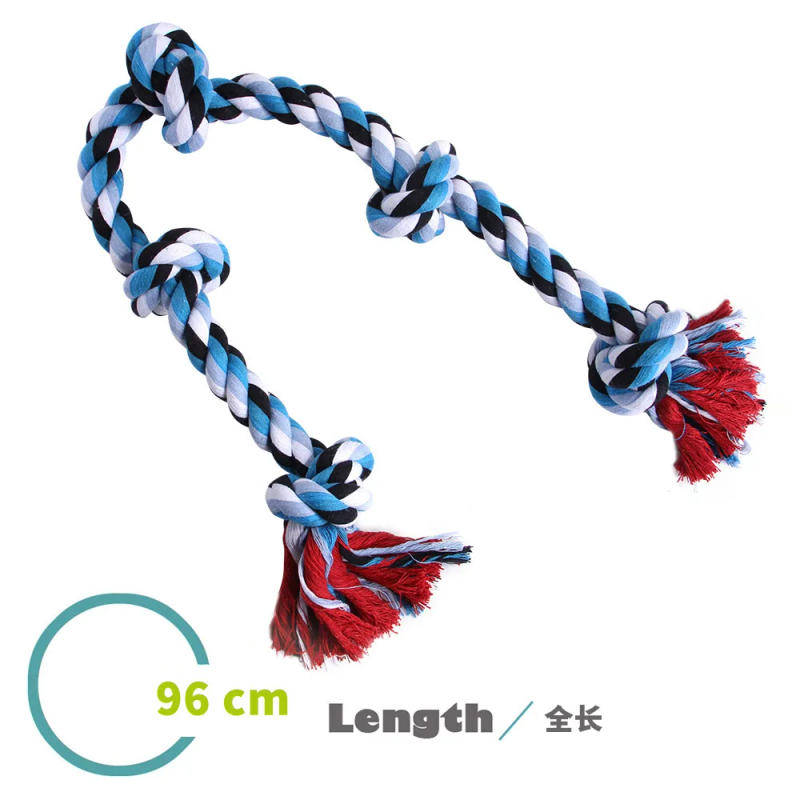 Description Picture 5 of itemDog Rope Toys for Aggressive Chewers Tough Rope Chew Toys for Large and Medium Dog Indestructible Cotton Rope for Large Breed Do