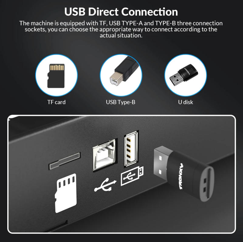 Description Picture 5 of itemTronxy CRUX1 High Quality 3D Printer Direct Drive Extruder OSG15 Guide Rail Lattice Glass PEI Plate 180x180mm 1 KG PLA Filament