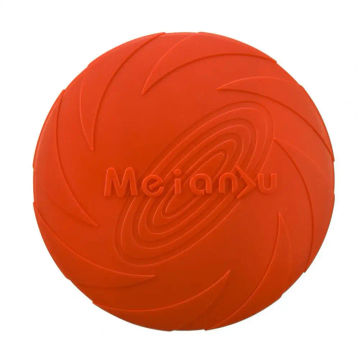 Universal Dog Flying Disc Delicate Sports Tool TPR Dog Game Flying Discs