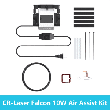 Creality Official CR-Laser Falcon 10W Air Assist Kit Engraver Machine Upgrade Accessories Strong Airflow Reduce Soot Low Noise