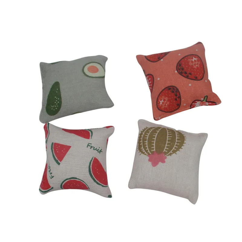 Description Picture 5 of itemNew Cat Throw Pillow Pet Supplies Catnip Throw Pillow Contains Catnip Cat Plush Toy Chew Pet Toy Pet Interactive Accessories