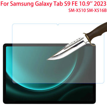 Tempered Glass For Samsung Galaxy Tab S9 FE 10.9 inch 2023 Screen Protector Tablet Protective Film SM-X510 SM-X516B X510 X516B