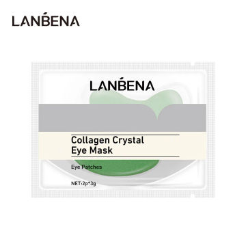 LANBENA Collagen Eye Mask Reduce Dark Circle Puffiness Anti-Aging Eye Bag Firming Lifting Skin Care 10pcs