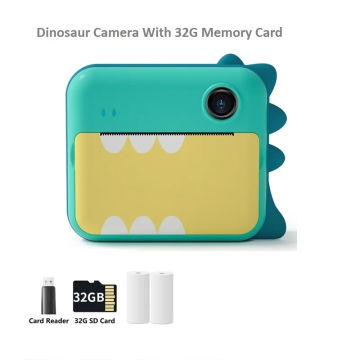 Kids Camera Instant Print Camera For Kid Children 1080P Video Photo Digital Camera With Print Paper Birthday Gift Child Girl Boy