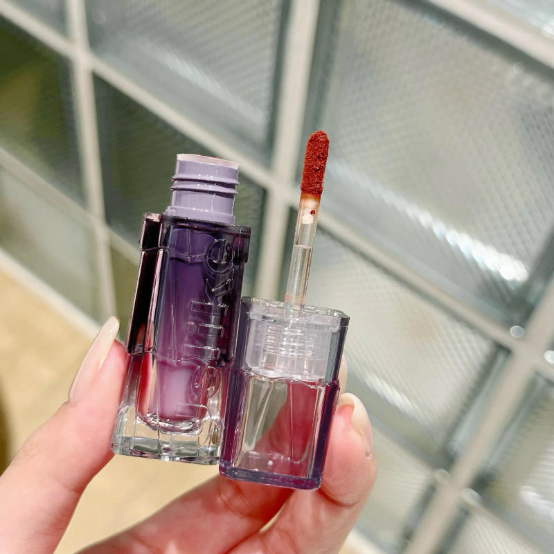Description Picture 5 of itemMatte Dyeing Liquid Lilac Lipstick Waterproof Moisturizer Lip Gloss Lasting Berry Red Velvet Korean Lip Tint Makeup Cosmetic 1pc