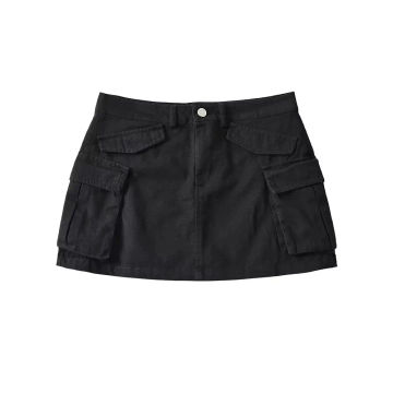 Sivatu Traf High Waist Shorts Biker Baggy Cargo Shorts Women Baggy Summer Y2k Streetwear Harajuku Fashion Skirt Shorts