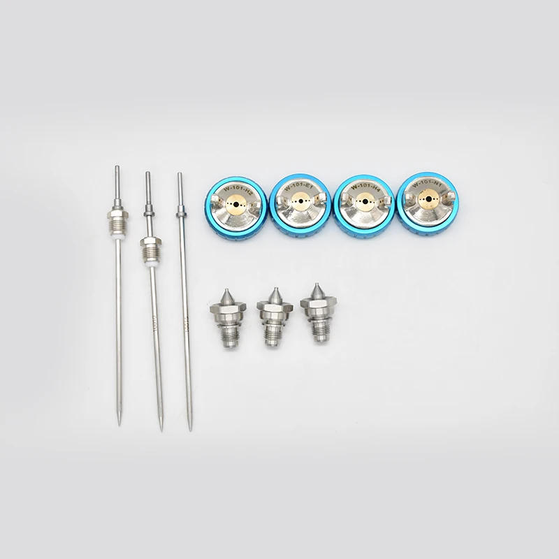 Description Picture 3 of itemw101 spray gun nozzle W-101 air paint gun nozzle,1.0/1.3/1.5/1.8mm Stainless steel nozzle,Japan made, w 101 nozzle kit