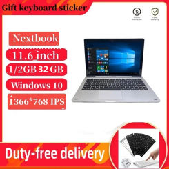 11.6 Inch Windows 10 Tablets PC With Keyboard 1/2GB RAM 64GB ROM Multi-touch 1366*768 IPS Nextbook 32-bit 3735G Wifi Nextbook