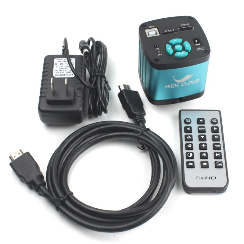 Description Picture 5 of item48MP 4K 2K HDMI USB Industrial Digital Video Microscope Camera + Zoom 130X C-Mount Lens USB LED Ring Light For Repair Soldering