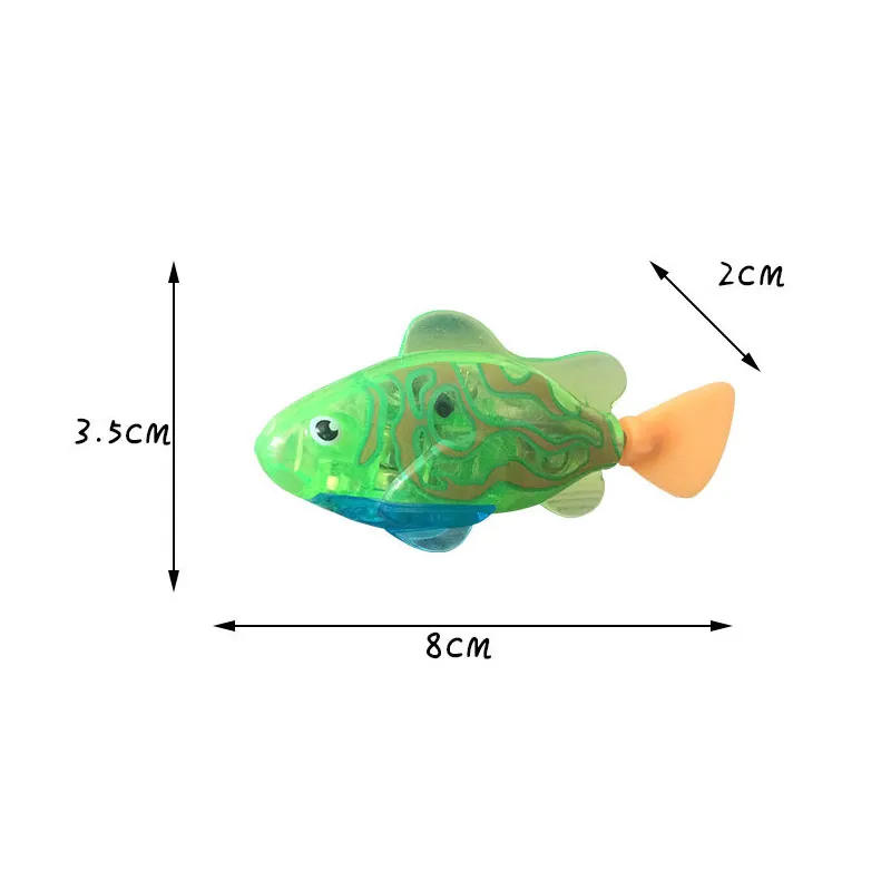 Description Picture 2 of itemCat Interactive Electric Fish Toy Water Cat Toy for Indoor Play Swimming Robot Fish Toy for Cat and Dog with LED Light Pet Toys