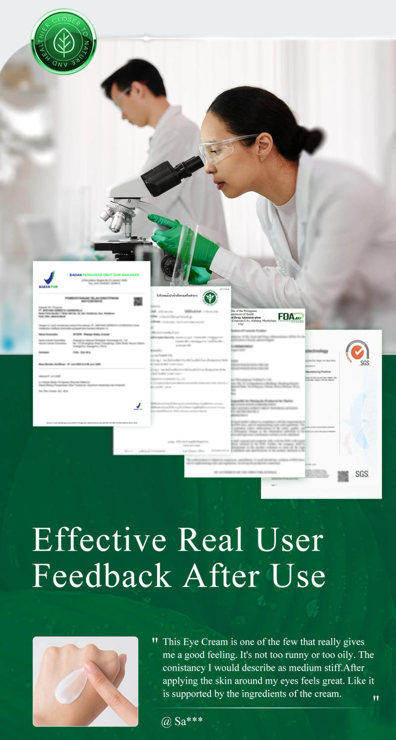 Description Picture 5 of itemMABREM Rich delicate eye cream Bright detailed Anti-Puffiness Anti Dark Circle Remove wrinkles Soft Moisturizing Eye cream 15g