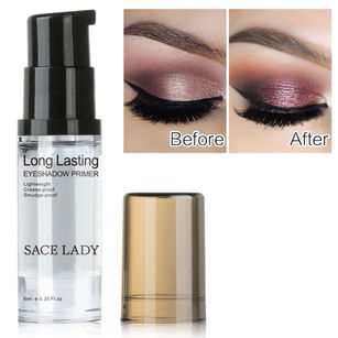 SACE LADY Transparent Eyeshadow Primer Brighten Makeup Eye Base Liquid Cream