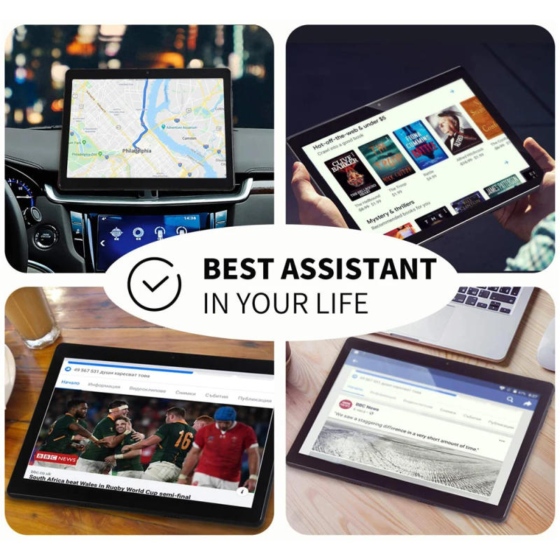 Description Picture 3 of itemMX107 Tablets 10 Inch Tablet Android 10.0 6GB RAM 128GB ROM 4G LTE 5G WiFi Bluetooth GPS 6000mAh Battery Type-C Good Tablets PC