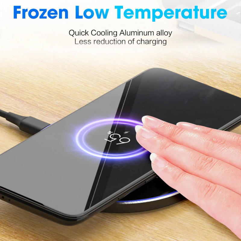 Description Picture 6 of item30W Quick Wireless Charger for Samsung S22 S21 S20 Fast Charging For iPhone 13 12 8 11 X XS XR Airpods Pro Induction Chargers