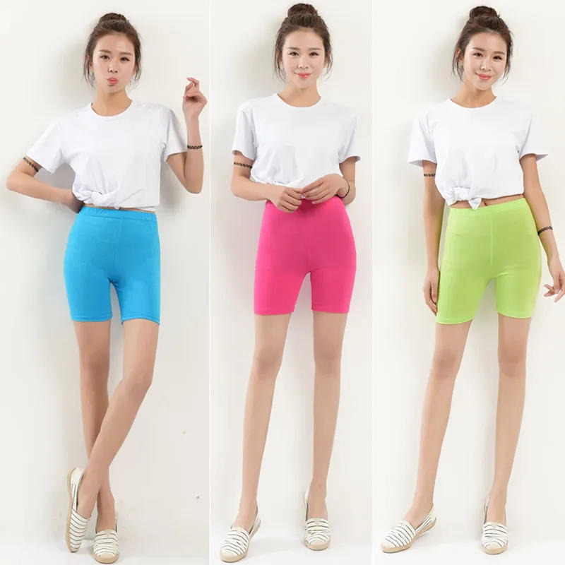 Description Picture 3 of item2023 New Arrival Candy Colors Modal Shorts Women Summer Style Plus Size 5XL Lady's Short