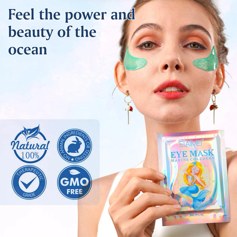 Description Picture 5 of item18pairs Anti Wrinkle Eye Mask Moisturizing Collagen Protein Anti-Aging Nourishing Eye Care for All Skin Types