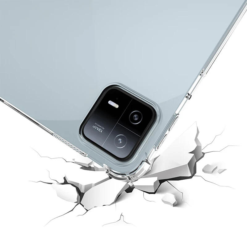 Description Picture 6 of itemAJIUYU Case For Iconic Brand Pad 6 Pro 11 inch Tablet MiPad 5 Cover Transparent TPU Silicone Soft Shell Four Corner Airbag Anti Drop