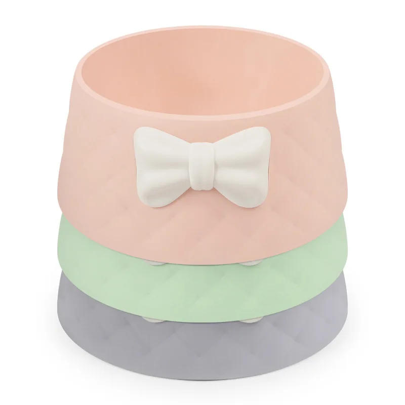 Description Picture 5 of itemPet Dog Feeding Bowl Small Cats and Dogs Shockproof Cute Bowl Knot Decorative Feeder Bowl Let The Dog Eat Utensils Cartoon Bowl