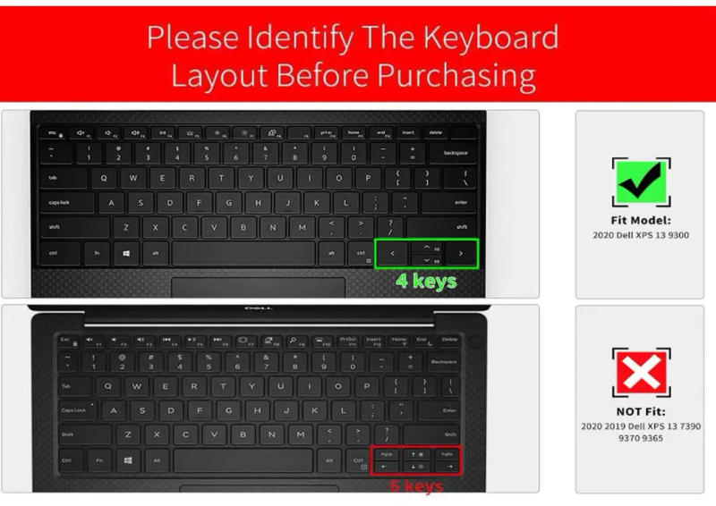 Description Picture 2 of itemFor Dell XPS 15 9520 (2022) Dell XPS 15 9500 XPS15 2022 2021 15.6 inch Silicone Keyboard cover Skin Notebook laptop