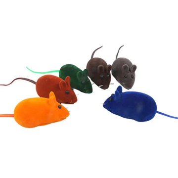 RC Toy Wireless Winding Mechanism Mouse Cat Toy For Cat Dog Pet Trick Playing Toy Plush Rat Mechanical Motion Rats Dropshipping