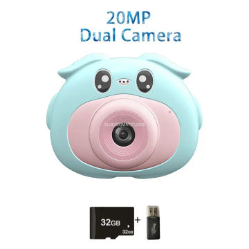 Mini Cute Video Camera 2.0 Inch Take Picture 20MP Dual Camera 1080P HD Boys Girls Best Birthday Gifts Kids Digital Camera