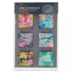 Positive Quotes Glass Magnets