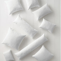 Decorative Cotton Pillow Inserts - 22 x 22 (Large Square)
