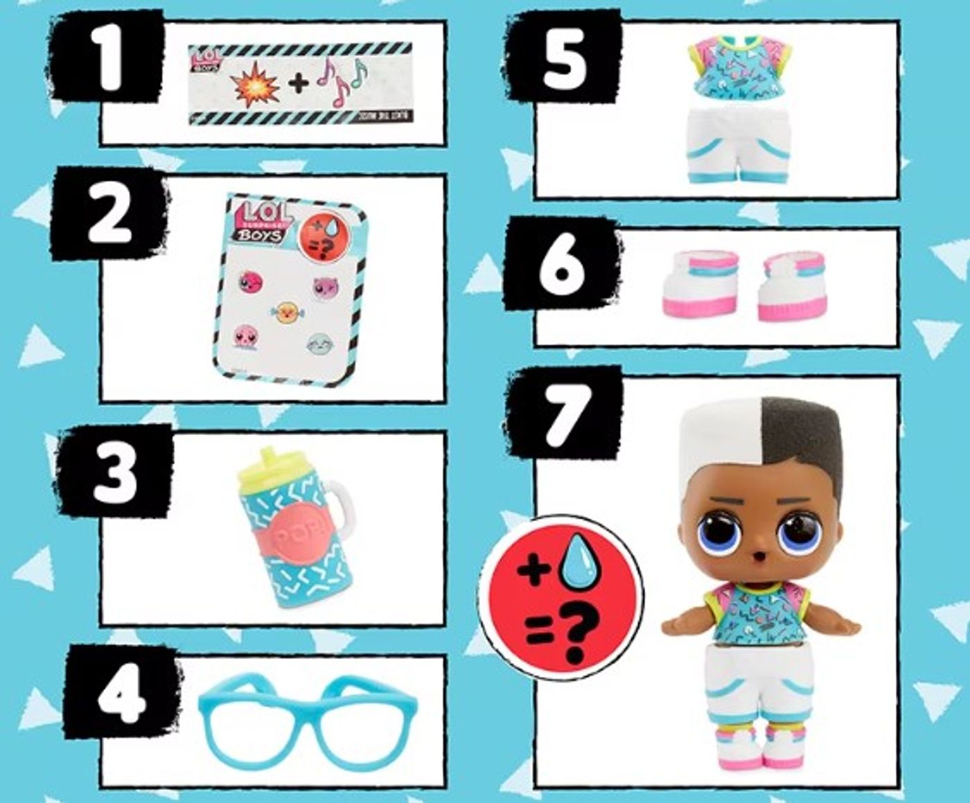 Description Picture 3 of itemOriginal LOL Surprise Boys Dolls