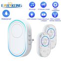 Smart Wireless Waterproof Doorbell with 300m Range and Optional Plugs (EU/UK/US)