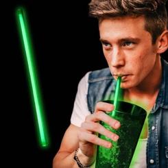 Green 9" Glow Straws (Per 25 pack)