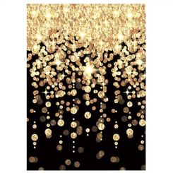 Glitz & Glam Cascading Lights Room Roll (Per 40&#39; roll)
