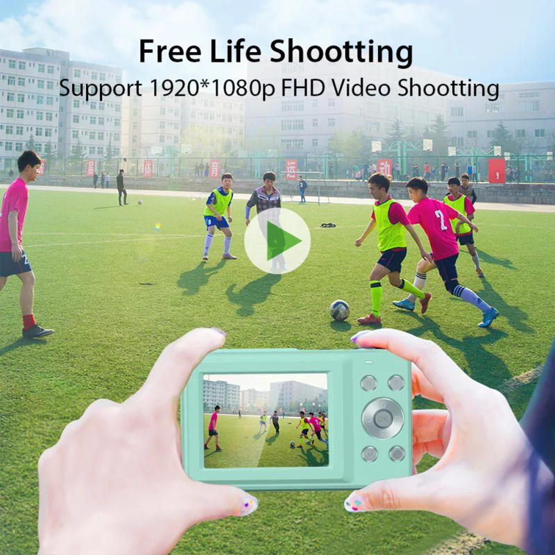 Description Picture 6 of item2.4 Inches HD 1080P Digital Camera Rechargeable with 16x Zoom Compact Camcorder 44MP Professiona Photography Cam for Teens Party