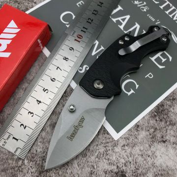 Kershaw 1812 Dividend Folding Pocket Knife 3“ Drop Point Blade Outdoor Hunting Camping Survival Mini Knives EDC Tool Knife Clip