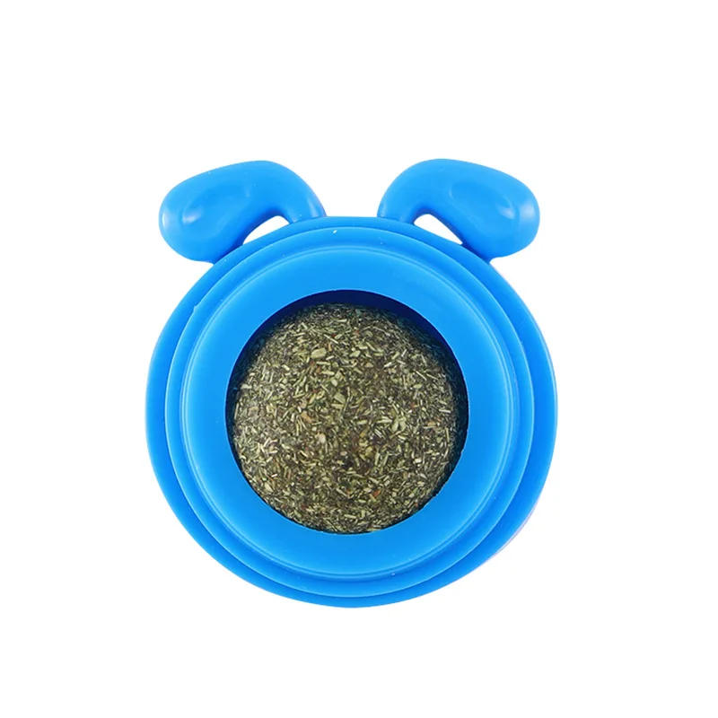 Description Picture 6 of itemRotatable Catnip Molar Stick Natural Safe Catnip Edible Lick Balls Catnip Wall Balls For Cats Teeth Cleaning Pet Health Supplies