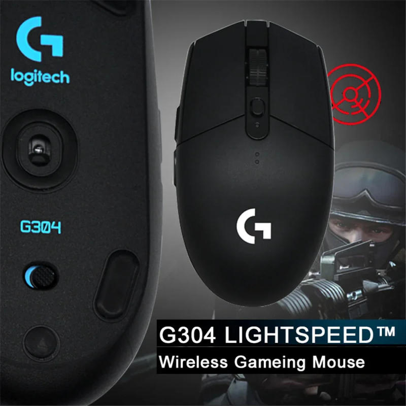 Description Picture 2 of itemLogitech G304 / G502 Wireless Gaming Mouse PC Gamer 12000DPI Hero Sensor RGB Usb For Laptop Computer Mechanical Button