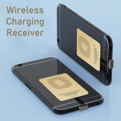 NNBILI QI Wireless Charger Receiver For iPhone 5 5s 6 7 Plus Universal Wireless Charging Receiver for Micro USB Type-C Phone