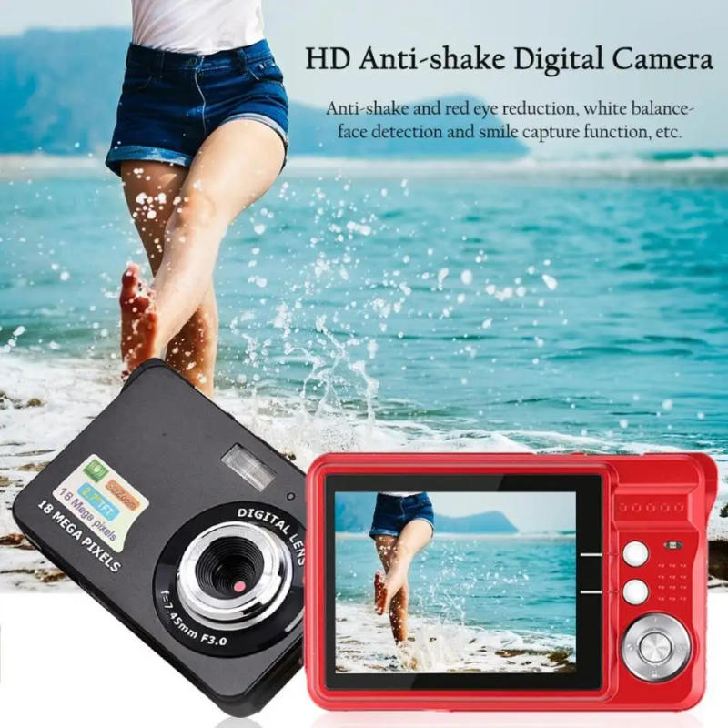 Description Picture 5 of item2.7 Inch TFT LCD Display 18MP 720P 8x Zoom HD Digital Camera Anti-Shake Camcorder Video CMOS Micro Camera Children Gift