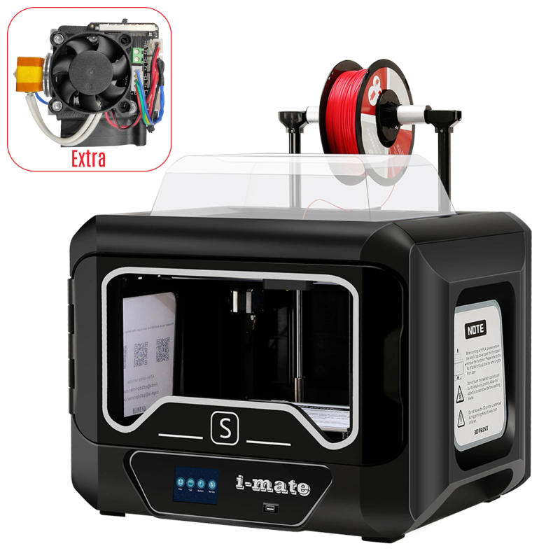 Description Picture 4 of itemi-mates WiFi Function 3D Printer Full Assembled with 3.5 Inch Touchscreen 0.2mm Nozzle Extruder Resume Printing Quick Leveling