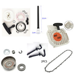Chainsaw Sprocket Washer Saw Chain Recoil Starter Kit For Stihl 021 023 025 MS250 MS230 MS210 MS250 Chainsaw Accessories