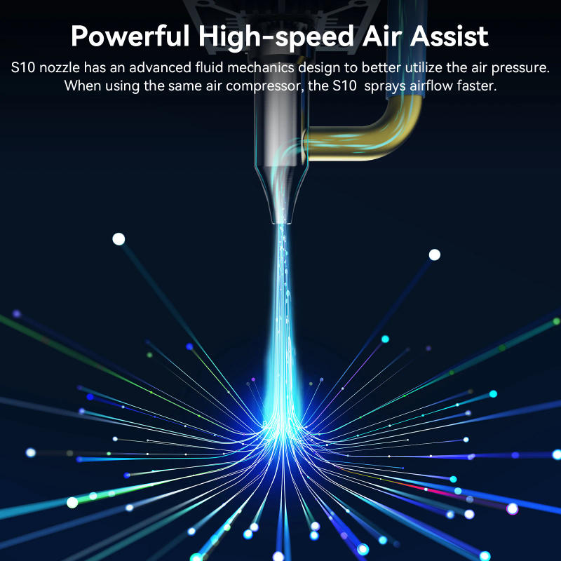 Description Picture 4 of itemSCULPFUN S10 Laser Engraving Machine 10W High-speed Air Assist Industrial-grade Carving Precision 410x400mm Engraving Area