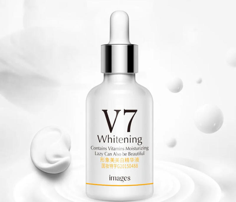 Description Picture 3 of itemImages V7 Whitening Essence Hyaluronic Acid Serum Contains Vitamins Moisturizing Anti Wrinkle Hydrating Face Skin Care
